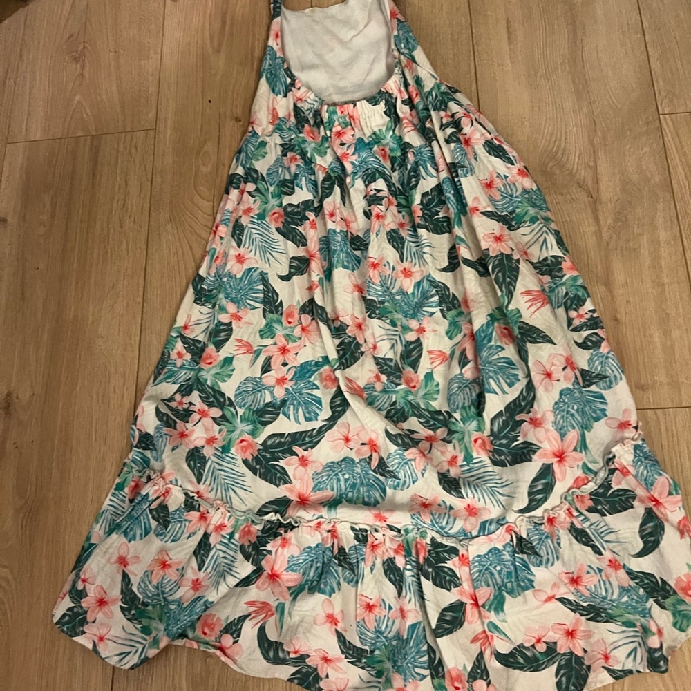 Floral Tropical Kids Dress